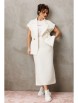 Юбочный костюм артикул: 1305 молочный от Anastasia - вид 9