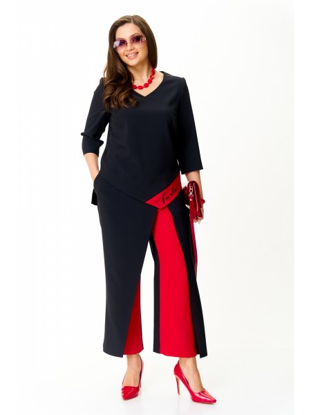 2502 черный+красный