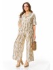 Брючный костюм артикул: 2510/2 молоко+капучино от TAITA PLUS - вид 7