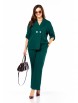 Брючный костюм артикул: 2329/18 изумруд от TAITA PLUS - вид 3