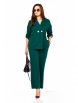 Брючный костюм артикул: 2329/18 изумруд от TAITA PLUS - вид 1