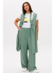 Брючный костюм артикул: 4787 олива от Фантазия Мод - вид 4