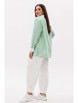 Брючный костюм артикул: 5052 зеленый от Фантазия Мод - вид 2