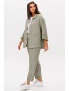 Брючный костюм артикул: 5132 хаки от Фантазия Мод - вид 5