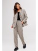 Брючный костюм артикул: 5215 бежевый от Фантазия Мод - вид 8