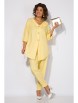 Брючный костюм артикул: М1450 желтый от Лилиана - вид 1