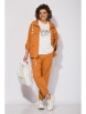 Брючный костюм артикул: М1445 карамель от Лилиана - вид 7