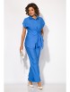 Брючный костюм артикул: М1440 василек от Лилиана - вид 4