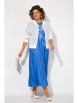 Плательный костюм артикул: М1421к василек+белый от Лилиана - вид 10
