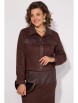 Юбочный костюм артикул: М1468 горький шоколад от Лилиана - вид 4