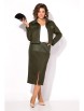 Юбочный костюм артикул: М1468 хаки от Лилиана - вид 1