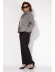 Брючный костюм артикул: М1482БрПн серый+черный от Лилиана - вид 6