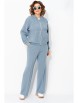 Брючный костюм артикул: М1488 голубой от Лилиана - вид 5