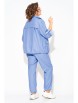 Брючный костюм артикул: М1445Н голубой от Лилиана - вид 2