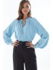 Блузка артикул: 3133 голубой от ЛЮШе - вид 3