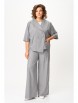 Брючный костюм артикул: 1300 серый от Кокетка и К - вид 1
