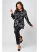 Брючный костюм артикул: 1307 черный от Кокетка и К - вид 12