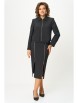Юбочный костюм артикул: 1507 черный от Кокетка и К - вид 7