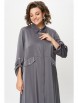 Брючный костюм артикул: 1511 серый от Кокетка и К - вид 5