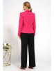 Брючный костюм артикул: 2055 фуксия+черный от AlaniCollection - вид 2