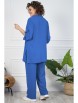 Брючный костюм артикул: 2094 васильковый от AlaniCollection - вид 2