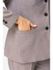 Брючный костюм артикул: 2188 серо-коричневый от AlaniCollection - вид 7