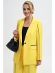 Брючный костюм артикул: 2281 желтый от AlaniCollection - вид 8