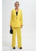 Брючный костюм артикул: 2281 желтый от AlaniCollection - вид 1