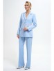 Брючный костюм артикул: 2283 голубой от AlaniCollection - вид 6