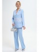 Брючный костюм артикул: 2283 голубой от AlaniCollection - вид 8