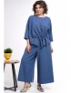 Брючный костюм артикул: 2311 синий от AlaniCollection - вид 1