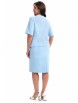 Юбочный костюм артикул: 2342 голубой от AlaniCollection - вид 2