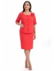 Юбочный костюм артикул: 2342 коралл от AlaniCollection - вид 6