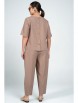 Брючный костюм артикул: 2316 капучино от AlaniCollection - вид 2