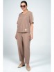 Брючный костюм артикул: 2316 капучино от AlaniCollection - вид 1
