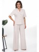 Брючный костюм артикул: 2334 пудра от AlaniCollection - вид 1
