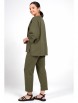 Брючный костюм артикул: 2330 олива с принтом от AlaniCollection - вид 6