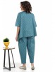 Брючный костюм артикул: 2319 бирюза от AlaniCollection - вид 2