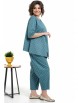 Брючный костюм артикул: 2319 бирюза от AlaniCollection - вид 7