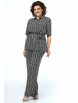 Брючный костюм артикул: 2325 принт веточки от AlaniCollection - вид 9