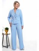 Брючный костюм артикул: 2042 голубой от AlaniCollection - вид 6