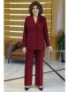 Брючный костюм артикул: 2143 бордо от AlaniCollection - вид 4