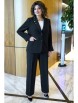 Брючный костюм артикул: 2381 черный, молоко от AlaniCollection - вид 6