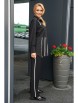Брючный костюм артикул: 2399 черный+полоска от AlaniCollection - вид 6