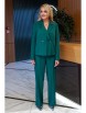 Брючный костюм артикул: 2401 изумруд от AlaniCollection - вид 1