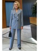 Брючный костюм артикул: 2396 серый от AlaniCollection - вид 5