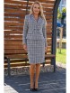 Юбочный костюм артикул: 2391 серая клетка от AlaniCollection - вид 8