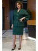 Юбочный костюм артикул: 2439 зеленый от AlaniCollection - вид 7