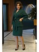 Юбочный костюм артикул: 2439 зеленый от AlaniCollection - вид 9