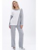 Брючный костюм артикул: 2447 серый от AlaniCollection - вид 5